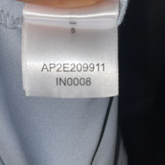 Papell Studio Embellished Sequined Long Dress Pale Blue - Picture 7 of 11